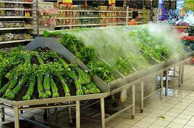 蔬菜展示架用加濕器