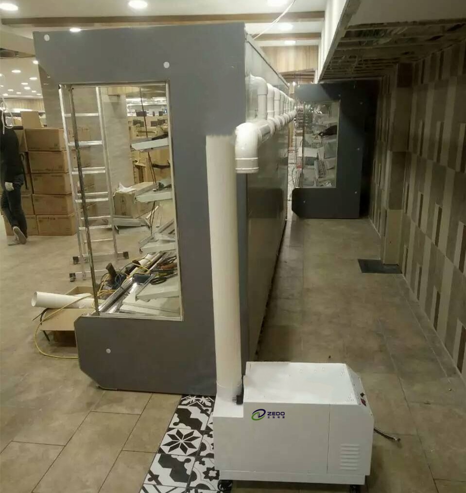 風(fēng)幕柜噴霧加濕器