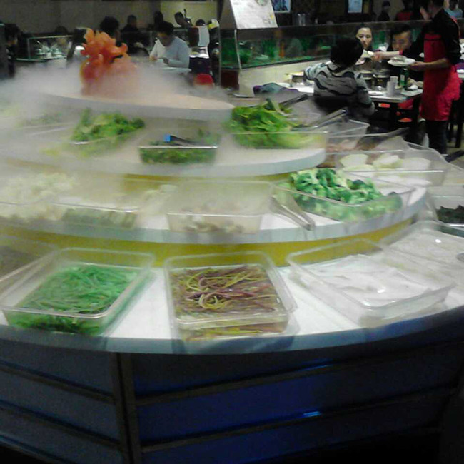 旋轉(zhuǎn)小火鍋加濕器