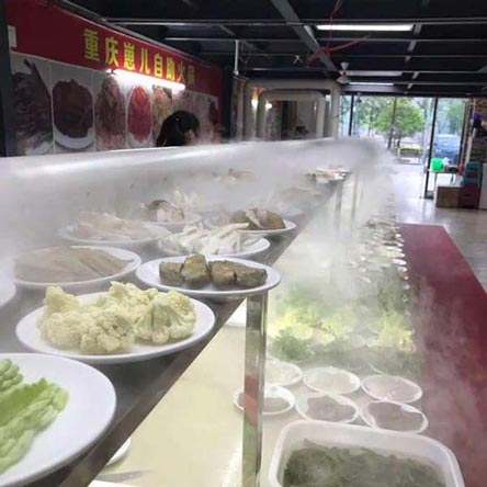 旋轉(zhuǎn)小火鍋加濕器