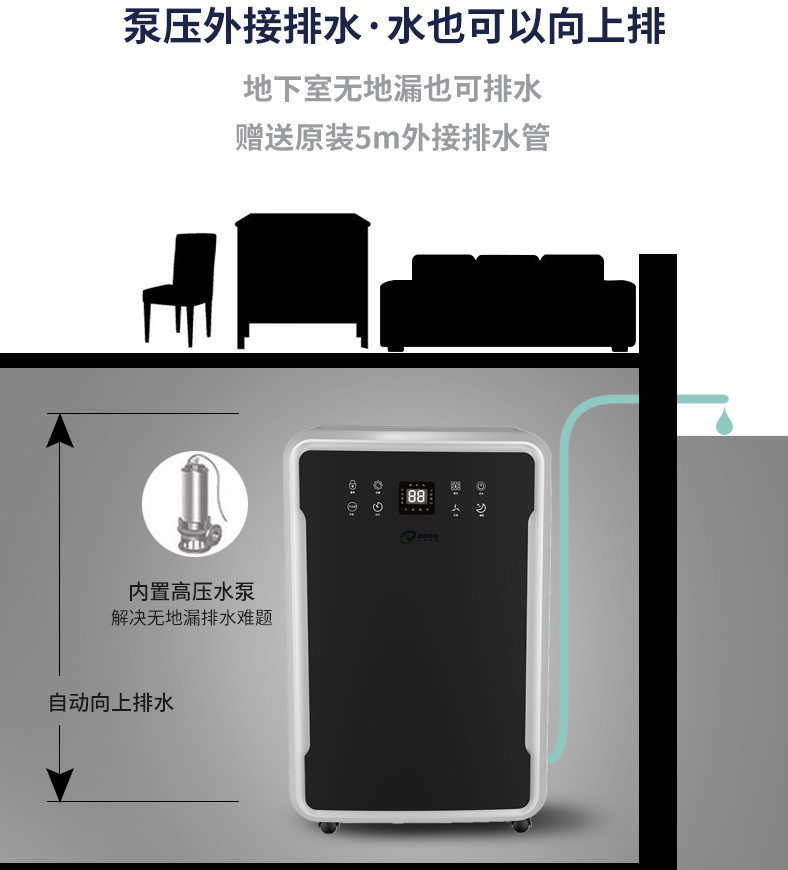 正島ZD-880LB智能除濕機