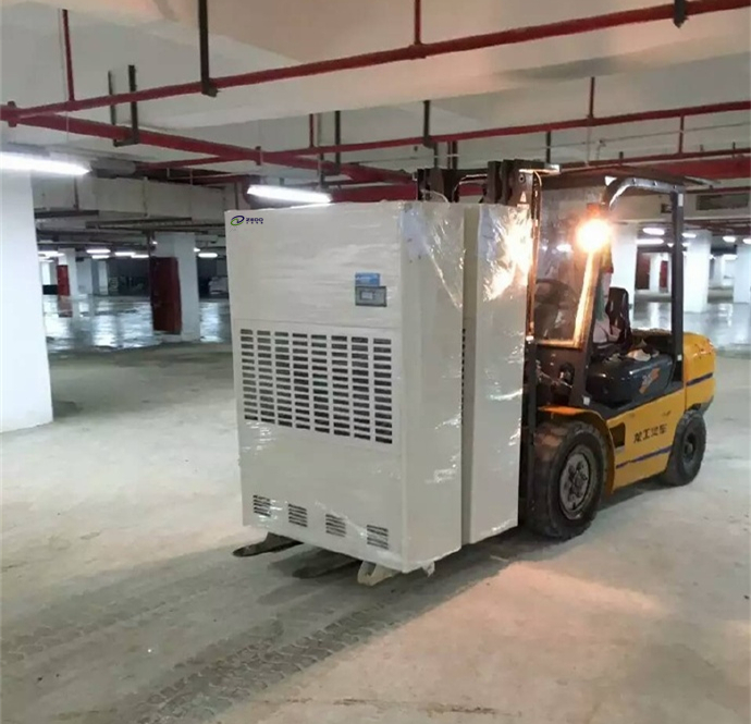 地下車庫環(huán)氧地坪除濕機