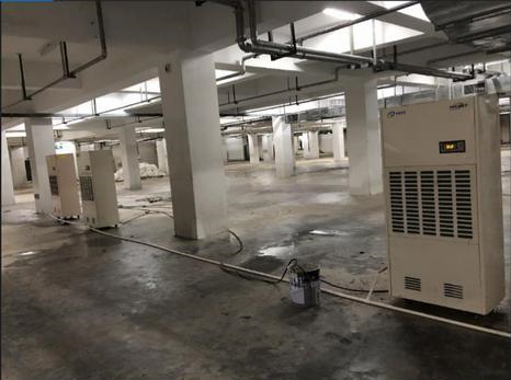 地下車庫環(huán)氧地坪除濕機