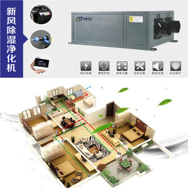 地下室新風(fēng)除濕一體機(jī)