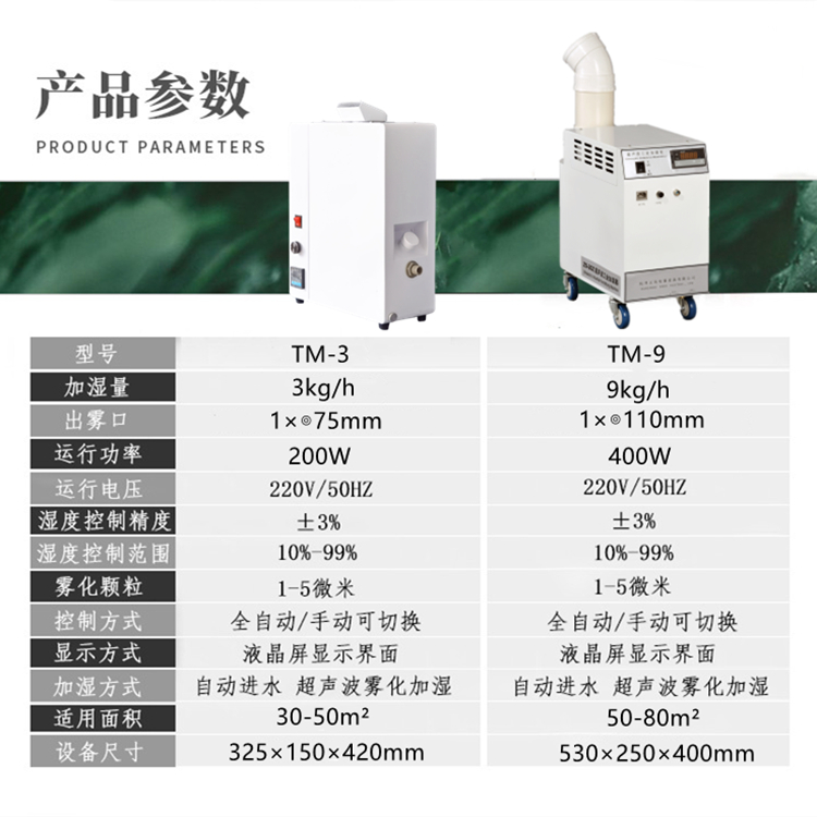 貼膜車間加濕器