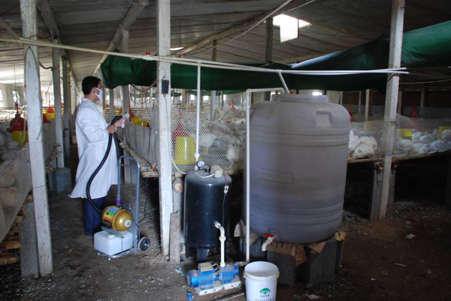 養(yǎng)殖場(chǎng)噴霧加濕器