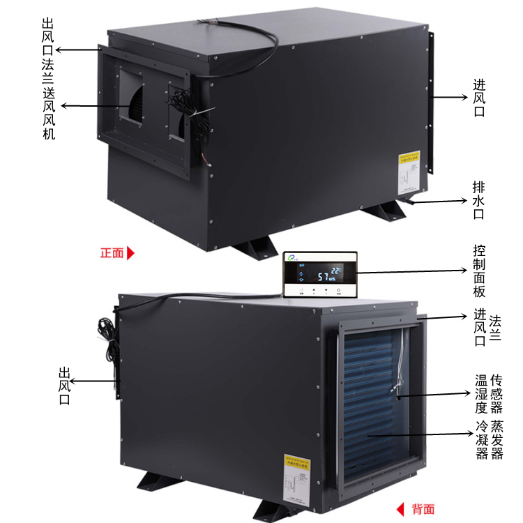 吊裝式熱回收烘干機(jī)